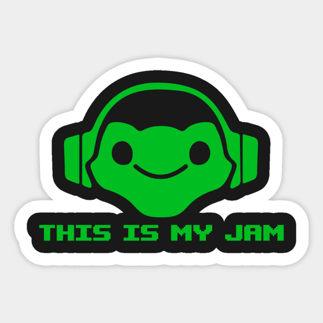 Lucio - This Is My Jam Sticker by ArloDeer